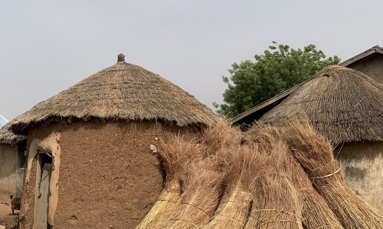 a hut