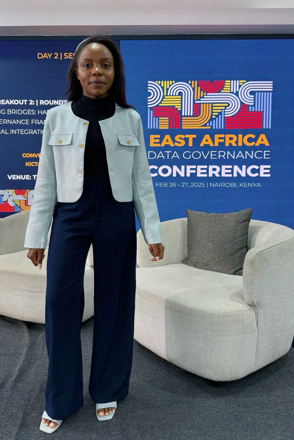 Sally Boyani Mokaya at East Africa Data Governance Conference